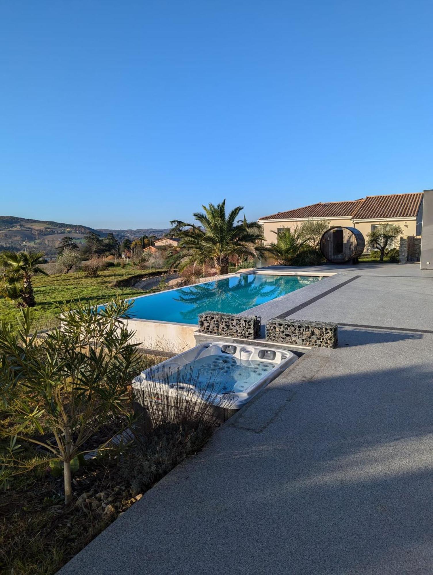 Studio indépendant vue magnifique et au calme Crest Exterior foto